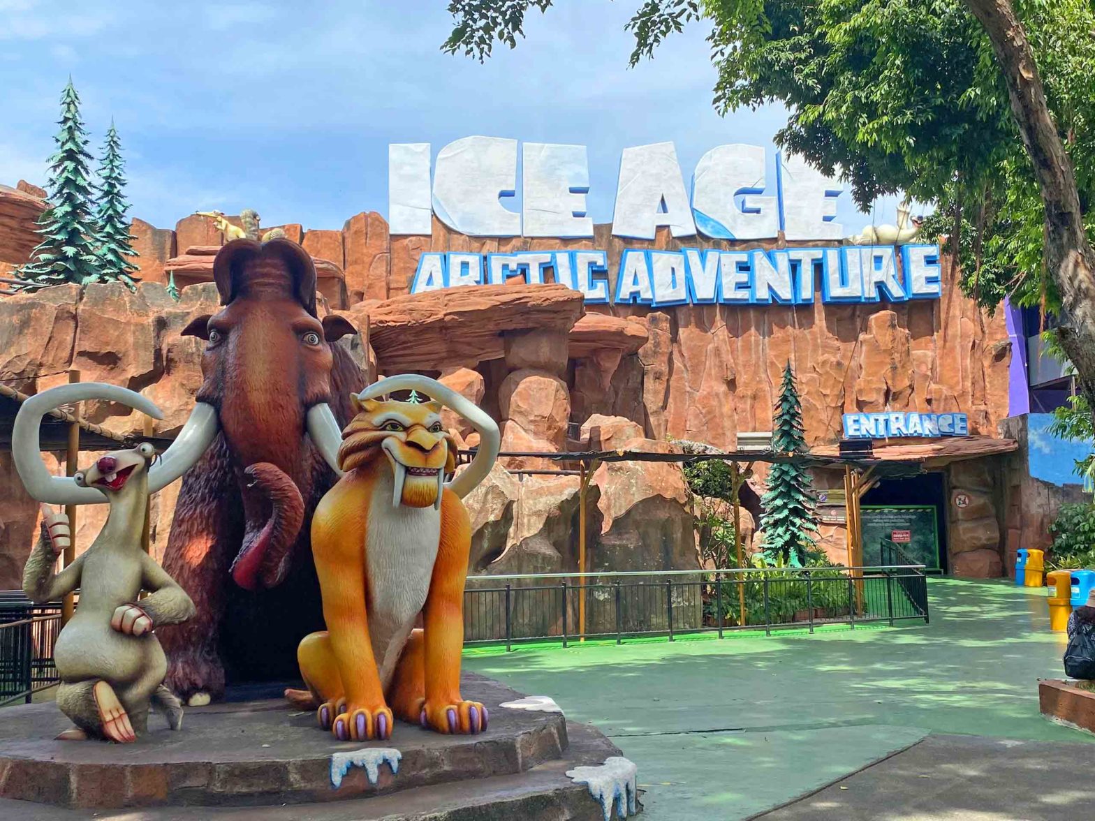 wahana ice age dufan