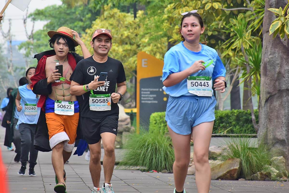 tempat lari terdekat ancol